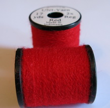 UNI- Yarn 17 yds 2x red
